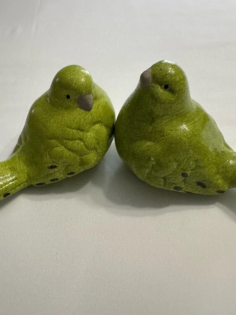 Green Decorative Bird Figurines for Birds Category